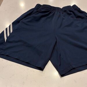 adidas Dark Blue Men's Athletic Shorts